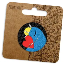 Pin Přišera Blue